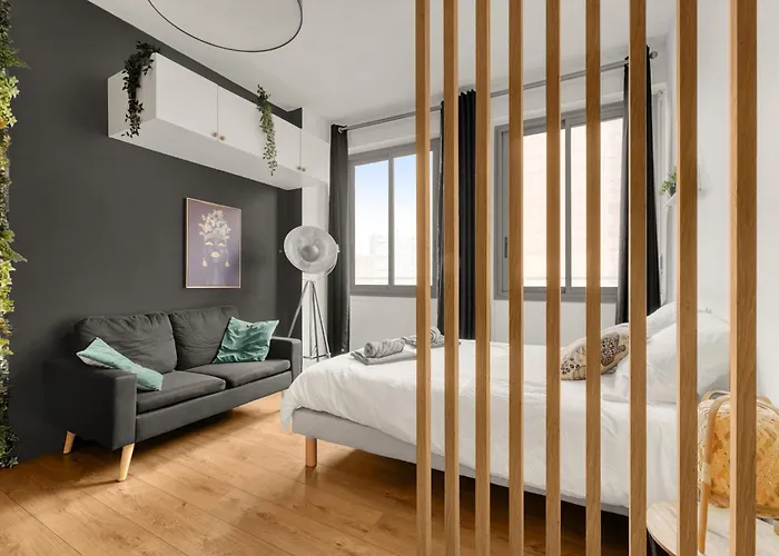 Apartamento L'exotique Urbain - Cosy - Métro&gare